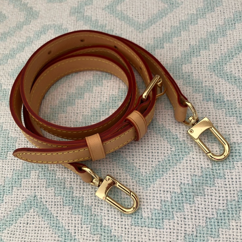 Elegant Tan and Gold Women's Crossbody strap